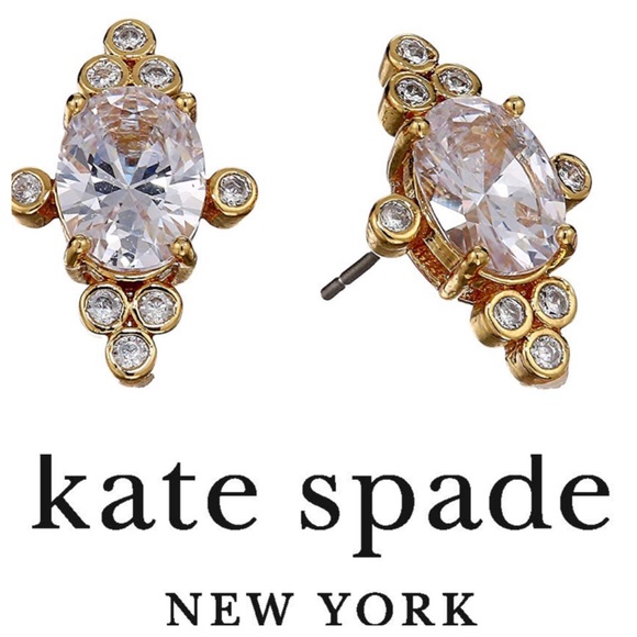 kate spade Jewelry - Kate Spade Rise and Shine Oval Studs